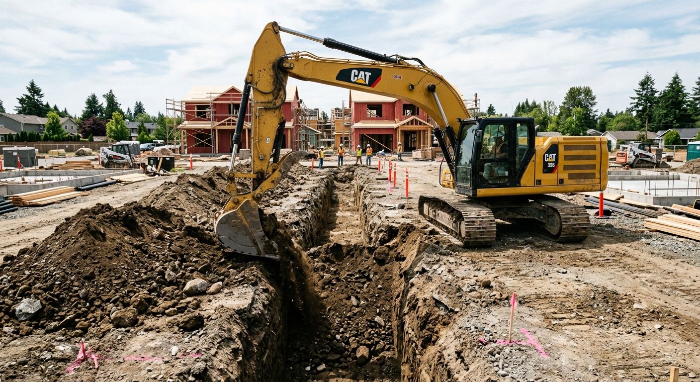 Travaux d'excavation professionnels à Chartierville