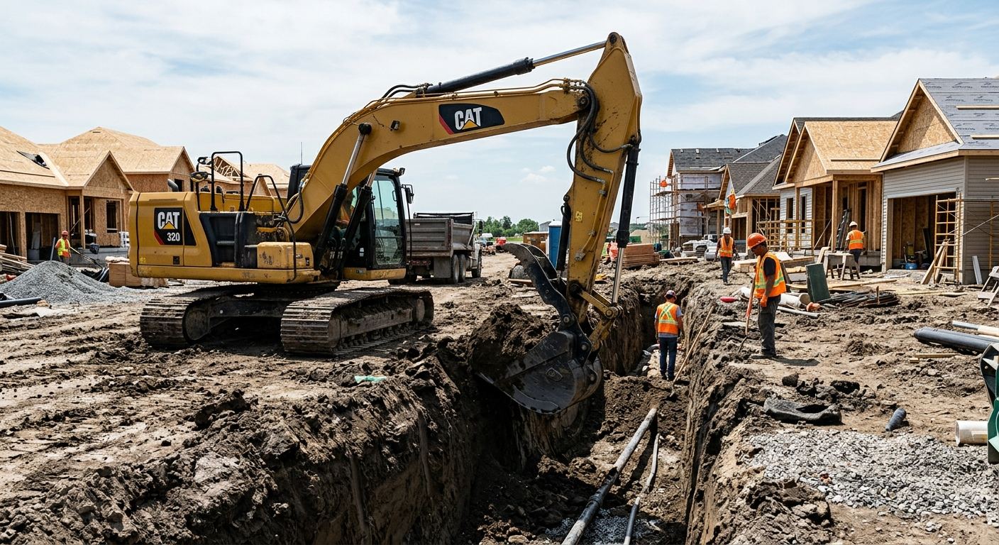 Excavation résidentielle certifiée RBQ à Richelieu