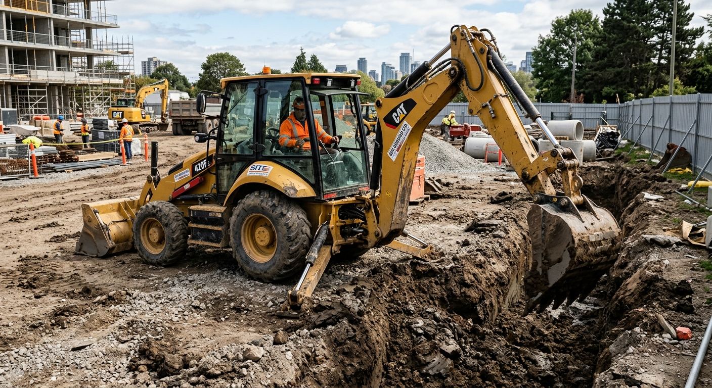 Machinerie lourde excavation — Bowman et région