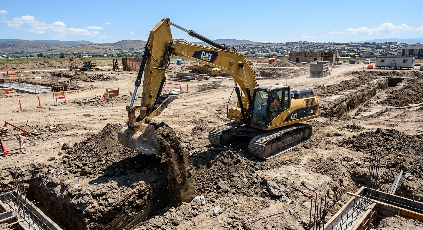 Machinerie lourde excavation — Thurso et région